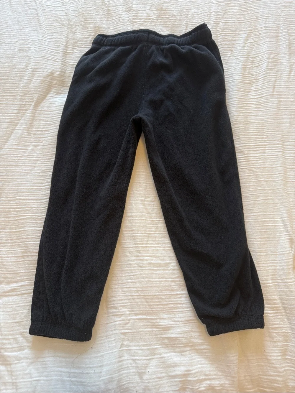 Carter's Black Fleece Jogger Pants with Drawstring